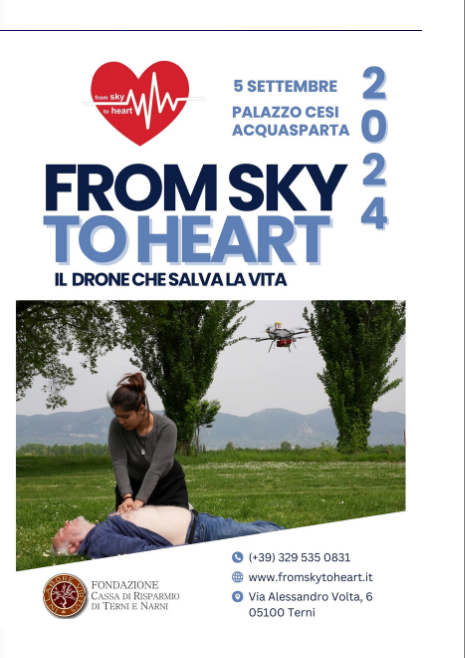 RASEGNA EVENTO FROM SKY TO HEART IL DRONE CHE SALVA LA VITA Page 01 Snapshot 01